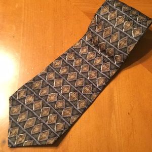 Very nice multi brown Cocktail Collection tie used